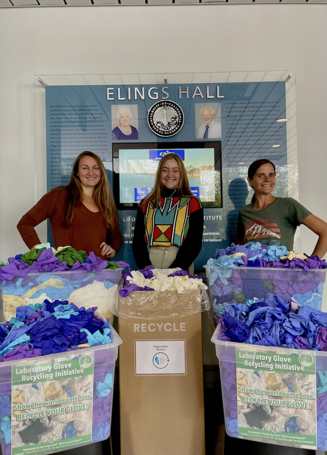 Rachel Schoeppner started the program (left), Jen Smith is helping develop and expand (right), and Marina Miles is the lead undergraduate assistant (middle).