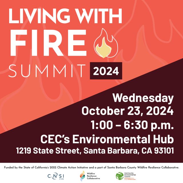 Living with Fire Summit Even Details